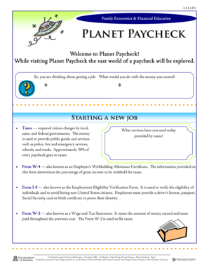 Planet Paycheck Employee Guide