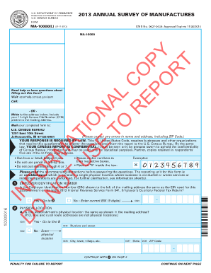 2013 Annual Survey of Manufactures