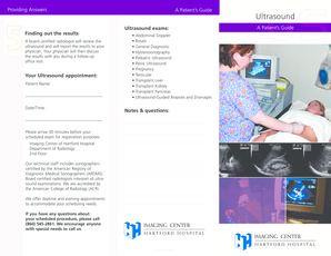 Patient Guide to Ultrasound Exams