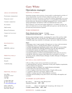 Editable cv templates download pdf - excellent curriculum vitae examples