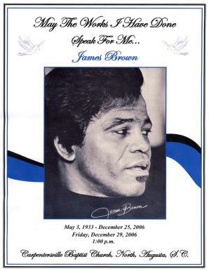 free editable funeral program template