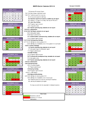 Mnps Calendar 2022 23 Pdf Mnps School Calendar - Fill Online, Printable, Fillable, Blank | Pdffiller