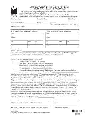 HIPAA Authorization Form