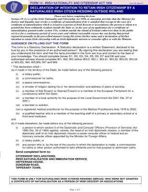 Puppy shots schedule chart - Application for irish citizenship - Irish Naturalisation and Immigration ... - inis gov