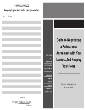 Guide to Negotiating a Forbearance Agreement with Your Lender ...