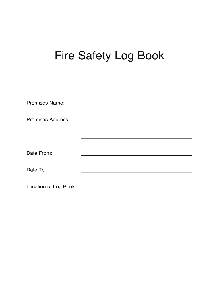 Fire Alarms Smoke Detectors Syam FAB LLB Landlord s Fire Safety Log 