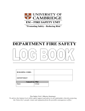 Fire Safety Unit Forms