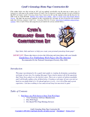 cyndis list home page construction kit form