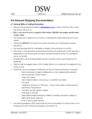 bill of lading software free