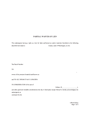 65-05ir Ptl. Waiver of Lien.doc. Use this form to apply for a reinstatement of VGLI coverage that has lapsed.