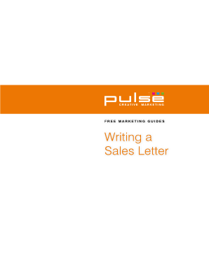 Proof of volunteer work letter - Writing a Sales Letter - Pulse Creative Marketing