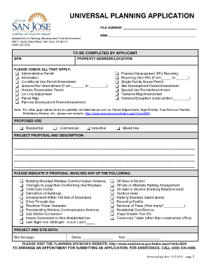 Universal Planning Application