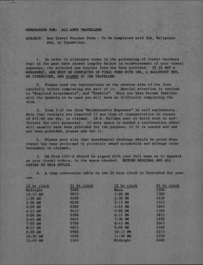 US Military Travel Voucher Form