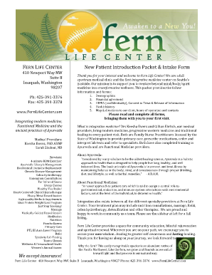 New Patient Intake Form