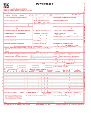 Health Insurance Claim Form