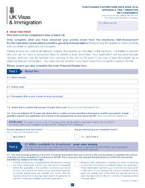 (Investor) self assessment: form VAF 9 appendix 2 - Gov.UK