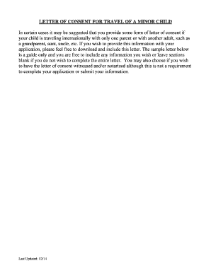 letter of consent for child to travel with grandparents how to write letter