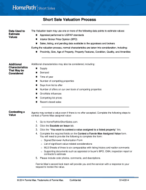 Fannie Mae BPO Form 3/99