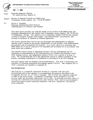 Cash voucher format - For Payment of - oig hhs