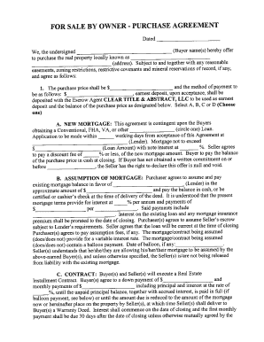 printable purchase agreement