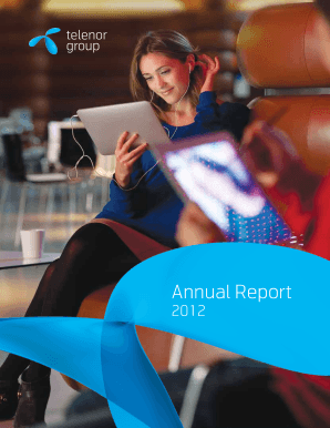 AnnuAl REpoRT 2012 - Telenor