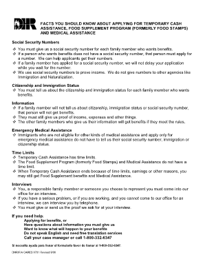 Maryland Application for Assistance