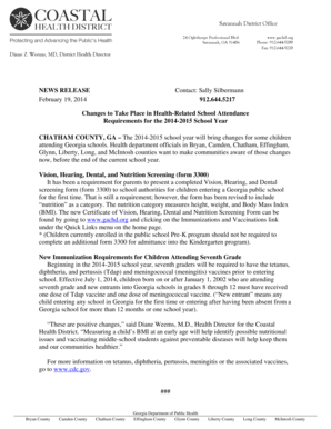 Georgia Form 3300