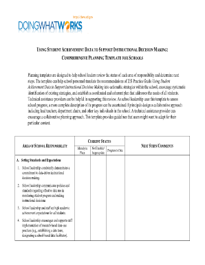 USING STUDENT ACHIEVEMENT DATA TO SUPPORT INSTRUCTIONAL DECISION MAKING - opi mt