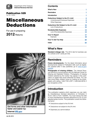 IRS Publication 529