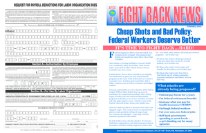 Request for Payroll Deductions for Labor Organization Dues