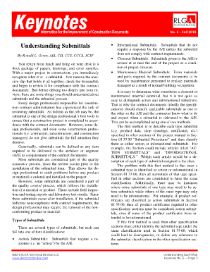 Keynotes No. 5 - Understanding Submittals.doc. Apportioned Registration Application