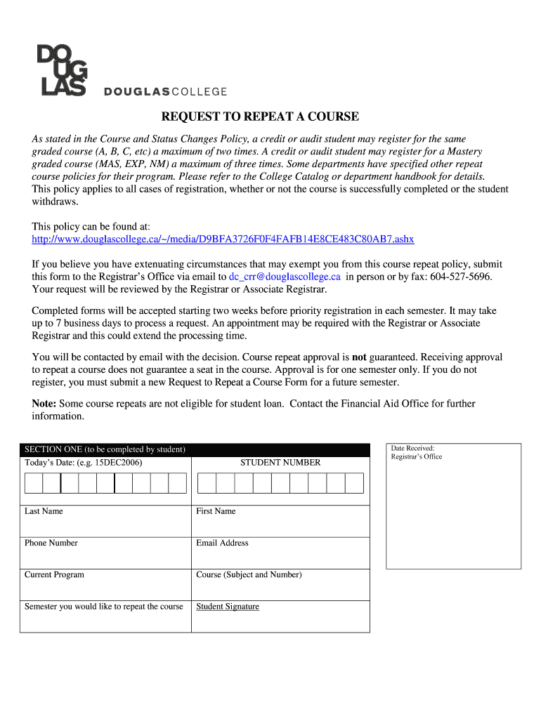 doughlas college canada Preview on Page 1
