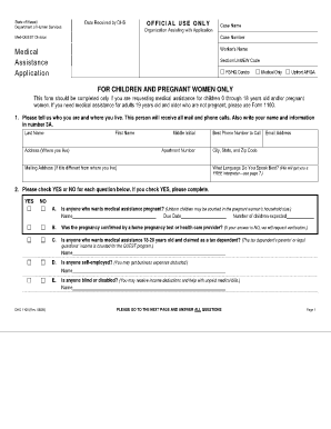 Hawaii Medical Assistance Application