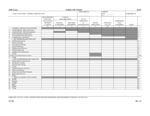 CMS 1728-94 Cost Allocation Worksheet