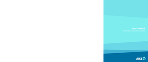 ANZ Customer Feedback Form