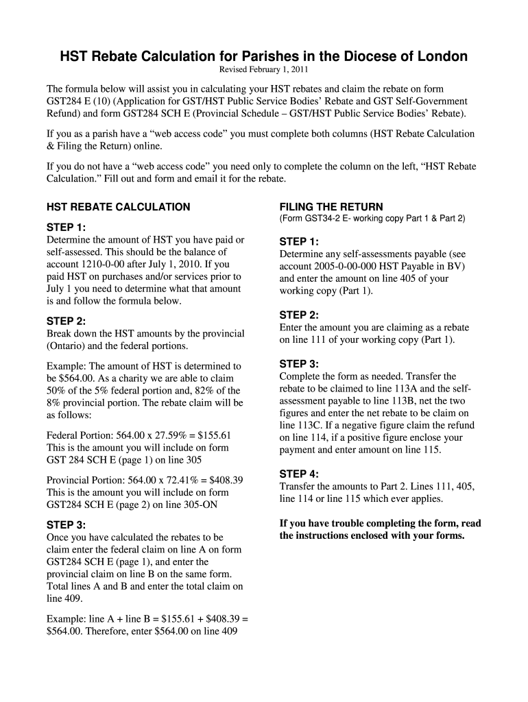 Gst284 Fill Online Printable Fillable Blank PdfFiller