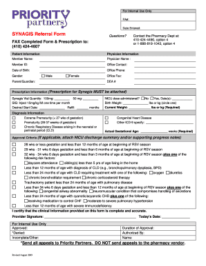 SYNAGIS Referral Form