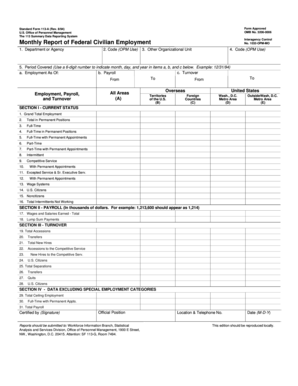 Standard Form 113-A
