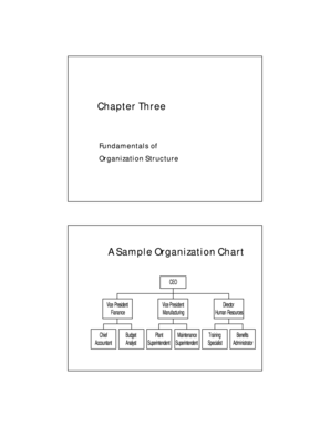 Fundamentals of Organization Structure - unf