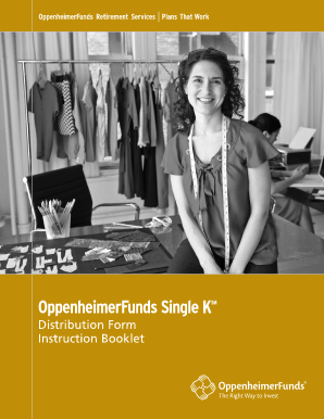 Oppenheimerfunds single k distribution form