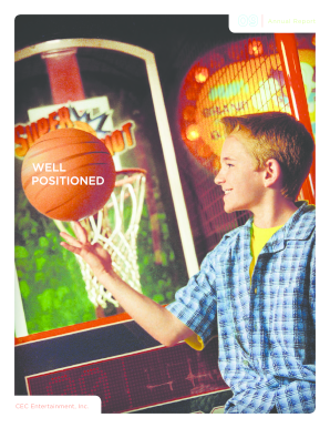 CEC Entertainment Annual Report