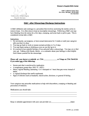 emergency room discharge papers