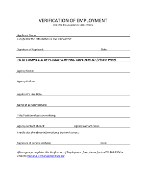34 Printable Employment Verification Letter Template Forms Fillable Samples In Pdf Word To Download Pdffiller