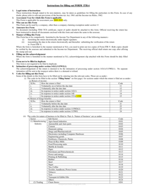 Income Tax Return Form ITR-6