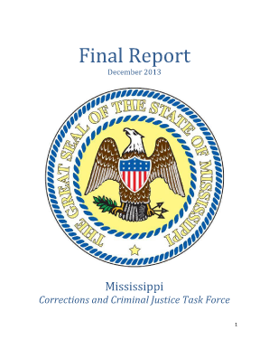 Decision flowchart template - Final Report - Mississippi Legislature