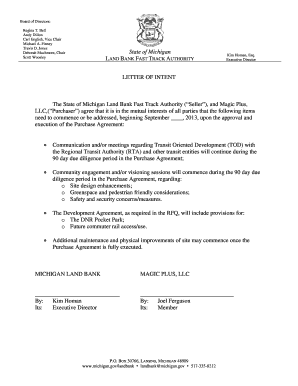 Sample Letter Of Intent Business from www.pdffiller.com