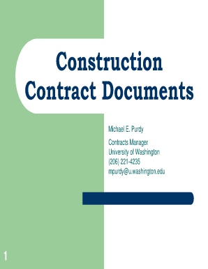 Construction Contract Documents - mrsc