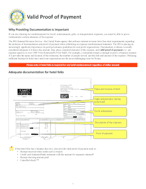 IRS Proof of Payment Documentation