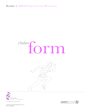 AMIST Super Income Protection Claim Form