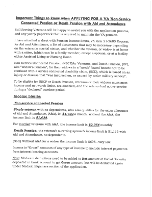 Veterans Affairs Aid and Attendance Benefits - California Advocates ...